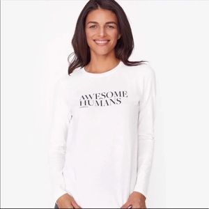 LIKE NEW! Figs Awesome Humans Tee